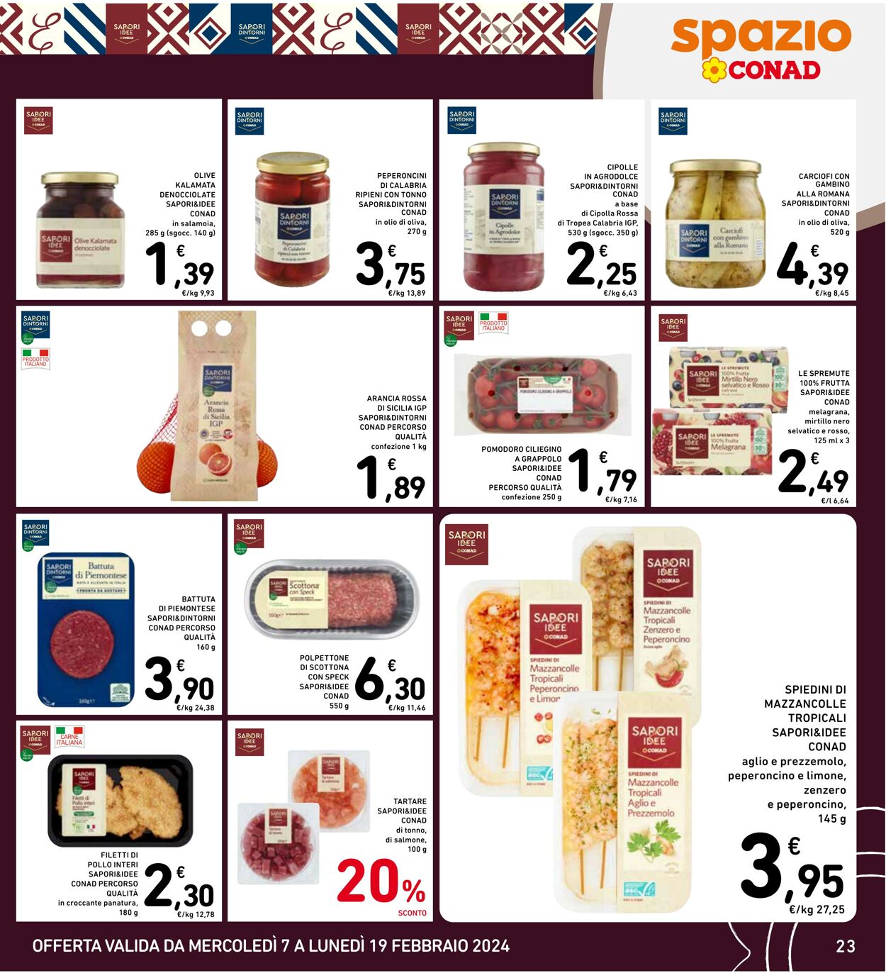 Volantino Conad 07.02.2024 - 19.02.2024