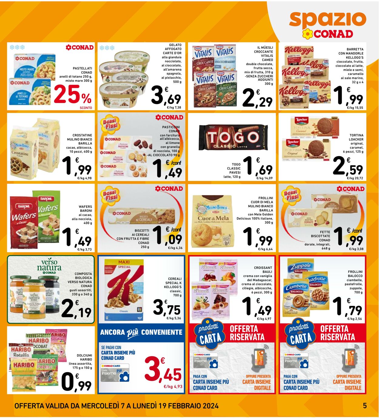 Volantino Conad 07.02.2024 - 19.02.2024