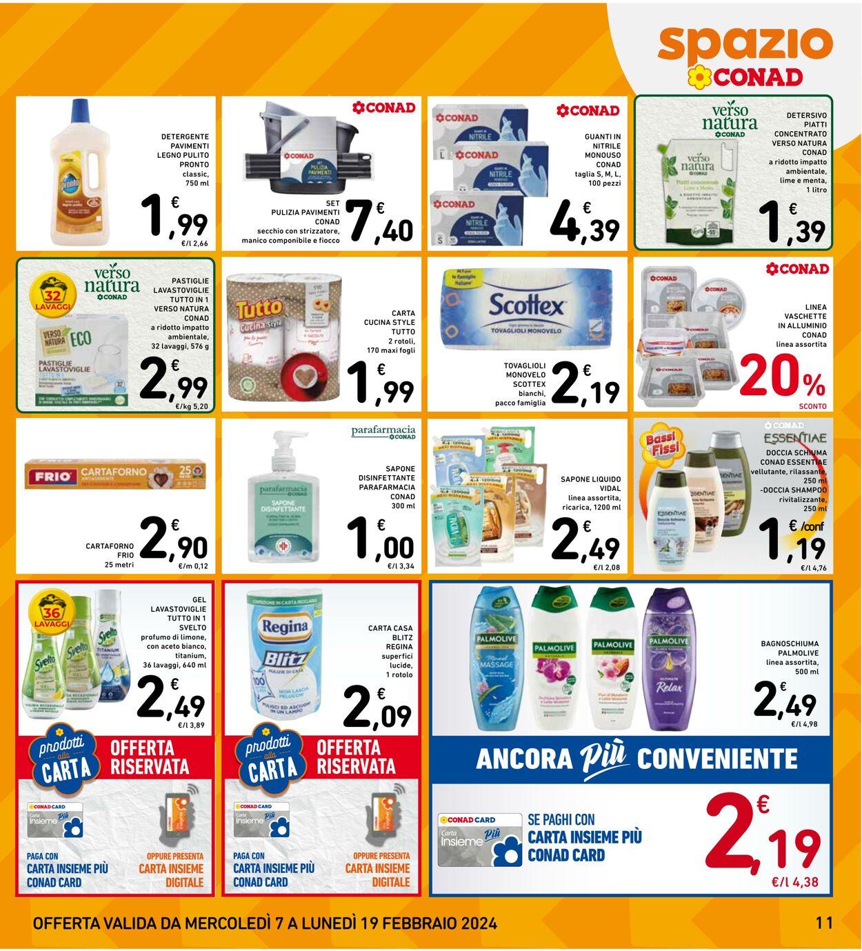 Volantino Conad 07.02.2024 - 19.02.2024