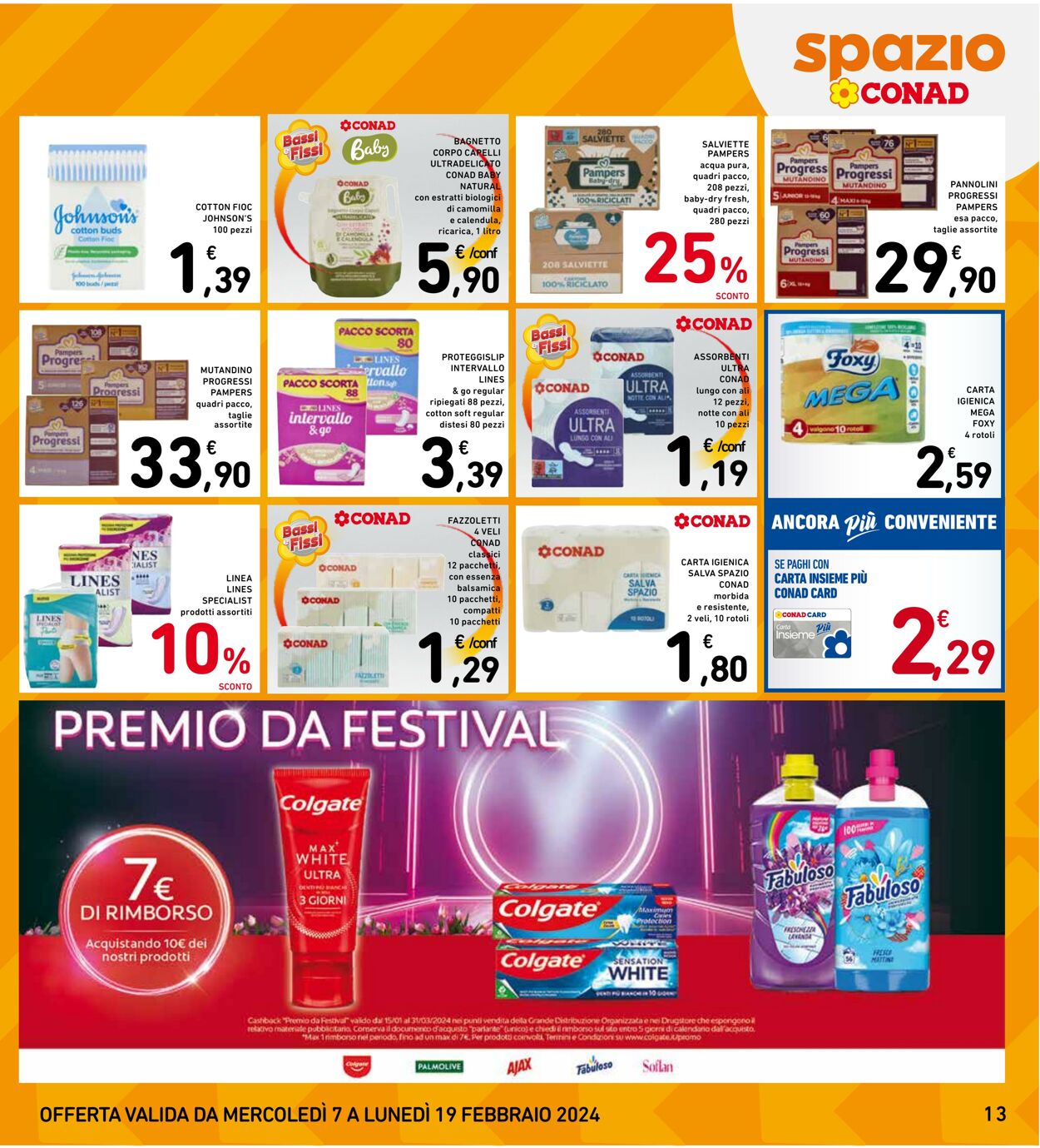 Volantino Conad 07.02.2024 - 19.02.2024