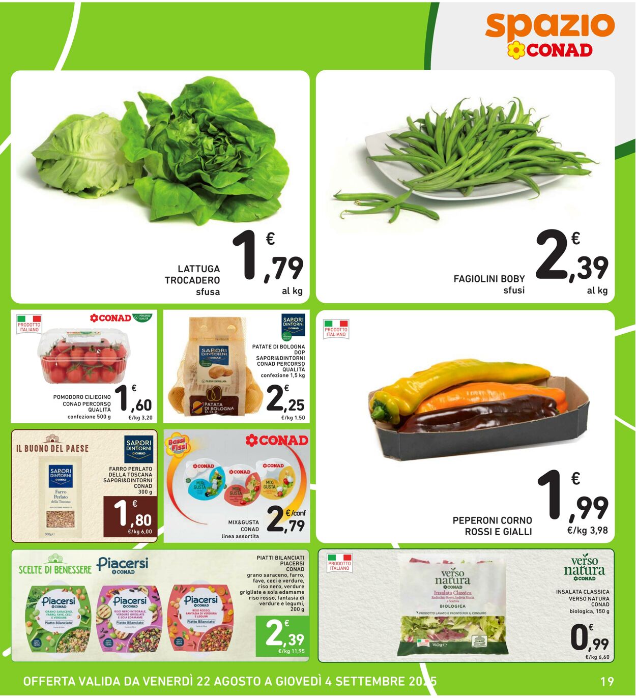 Volantino Conad 23.08.2025 - 23.08.2025