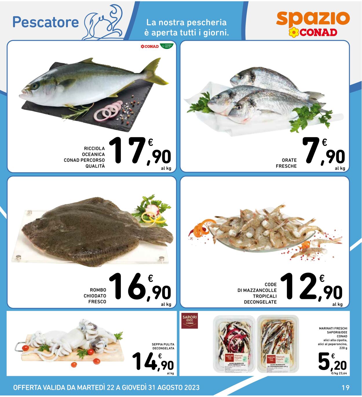 Volantino Conad 22.08.2023 - 31.08.2023