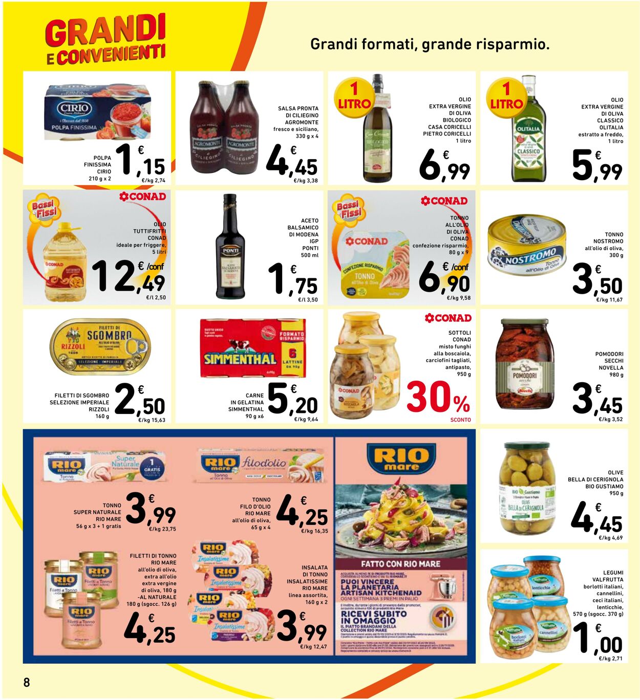 Volantino Conad 22.08.2023 - 31.08.2023