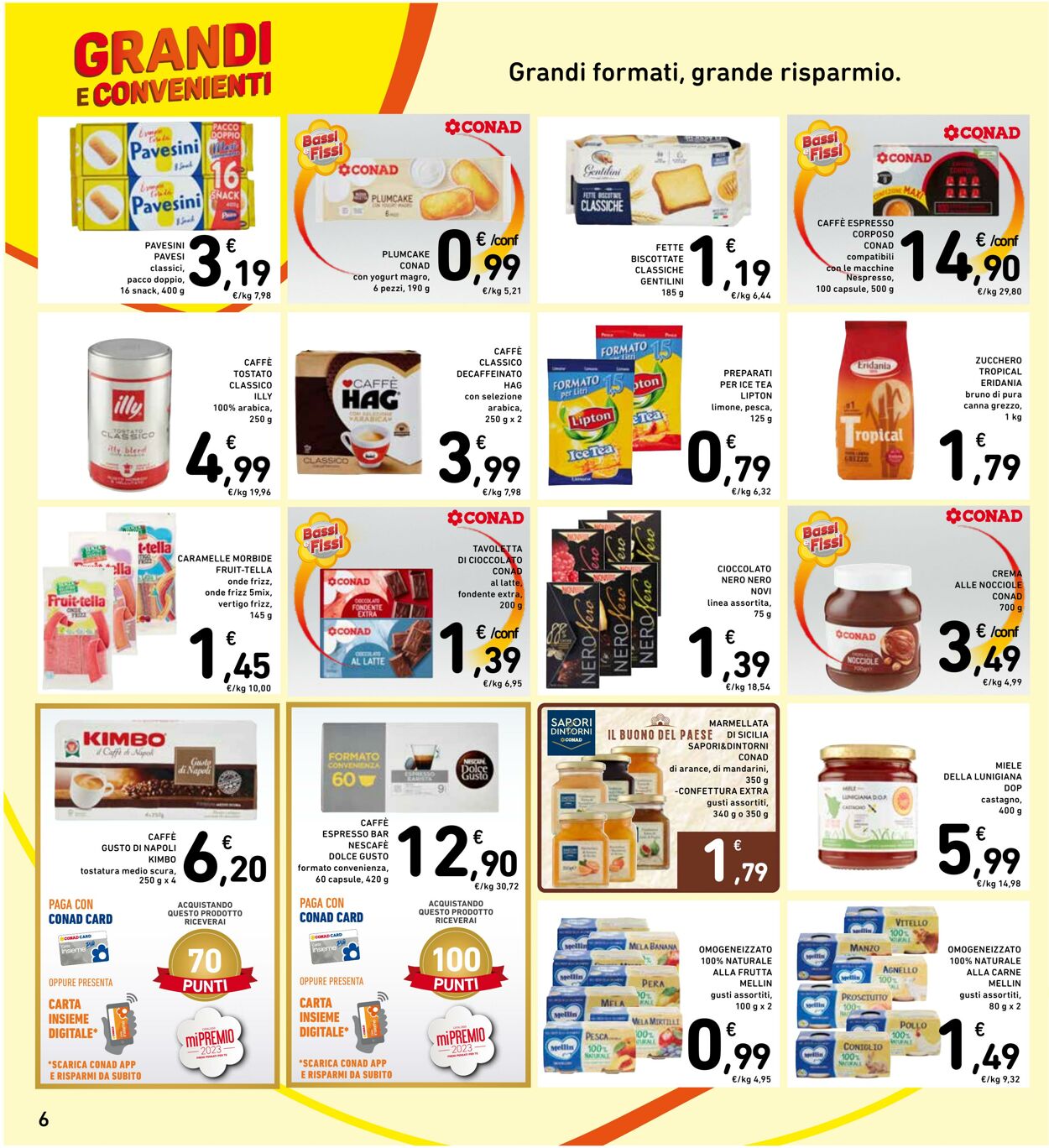 Volantino Conad 22.08.2023 - 31.08.2023