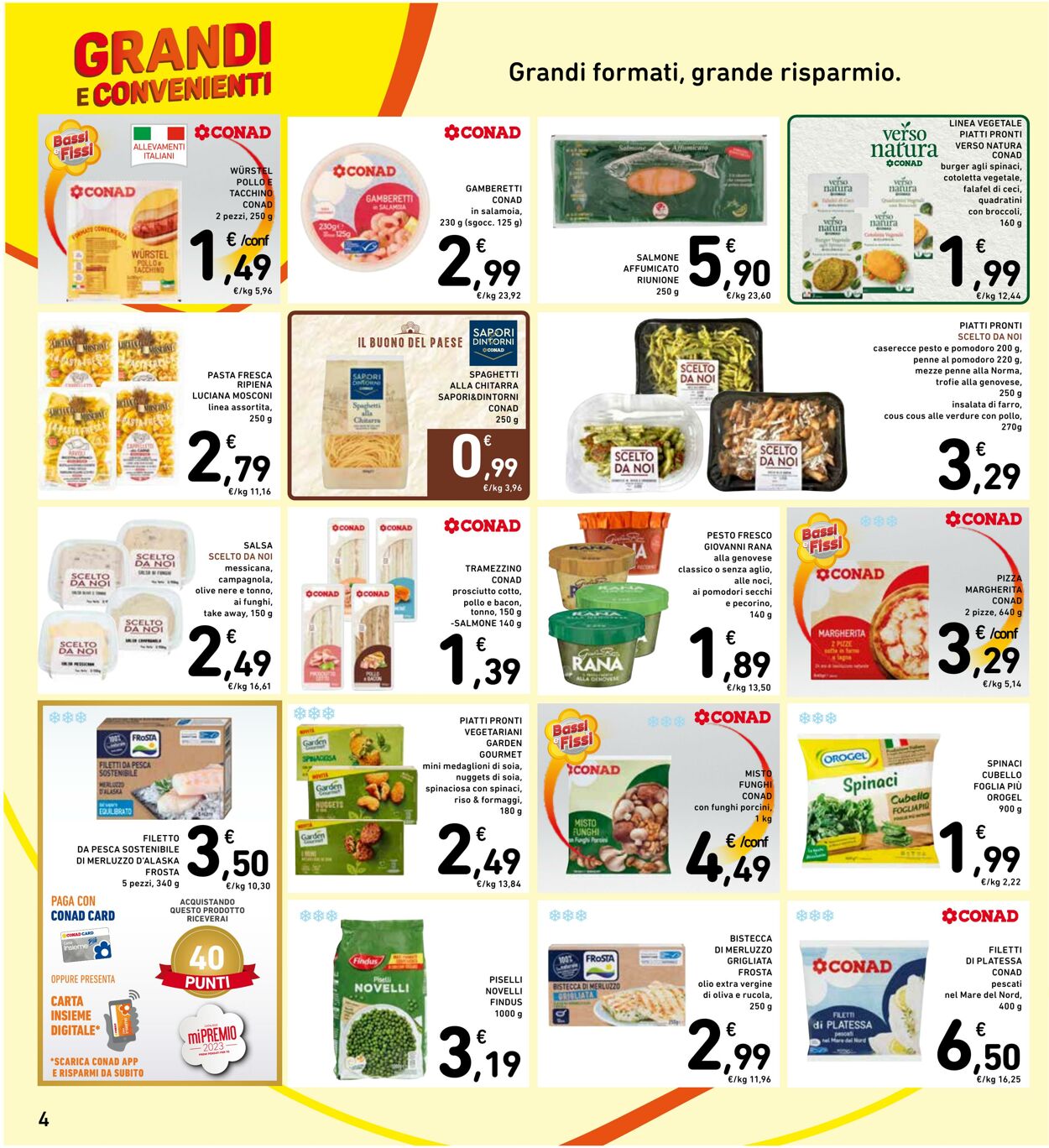 Volantino Conad 22.08.2023 - 31.08.2023