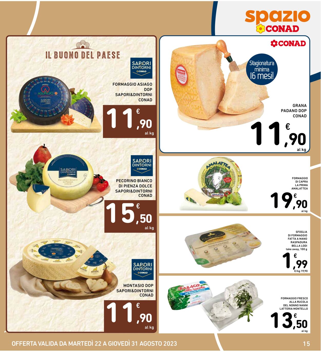 Volantino Conad 22.08.2023 - 31.08.2023