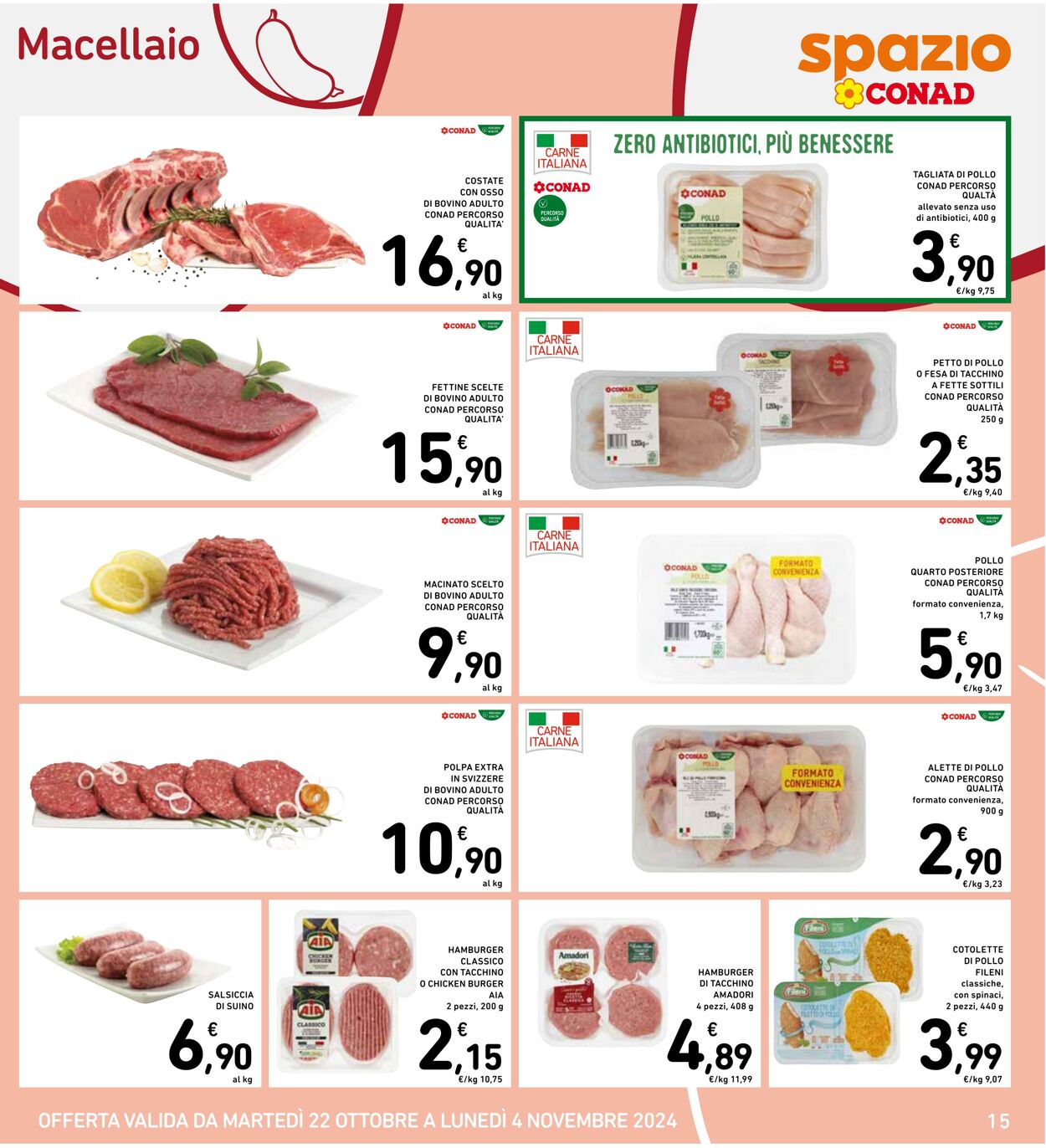 Volantino Conad 22.10.2024 - 04.11.2024