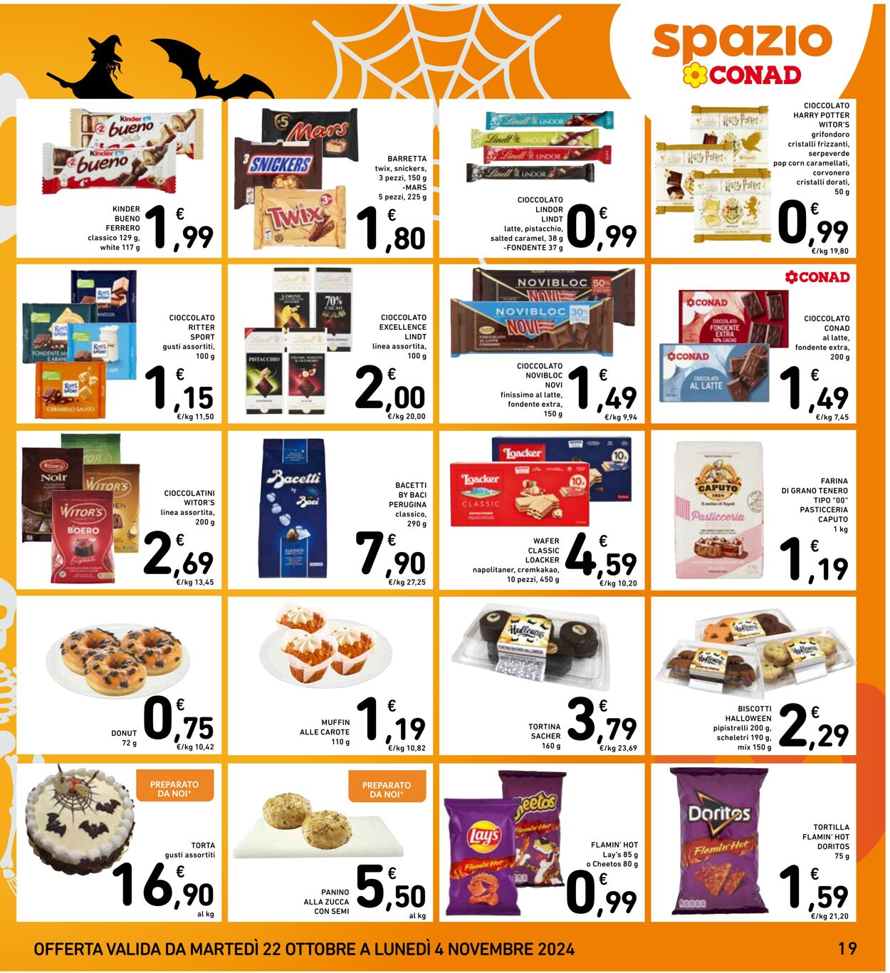 Volantino Conad 22.10.2024 - 04.11.2024