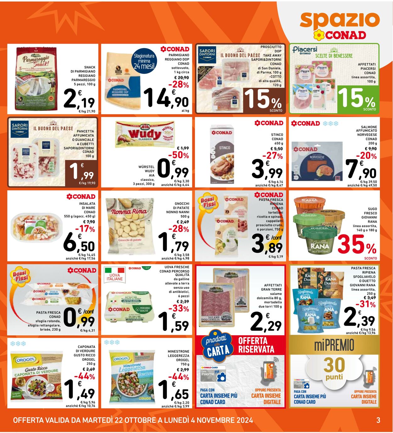 Volantino Conad 22.10.2024 - 04.11.2024