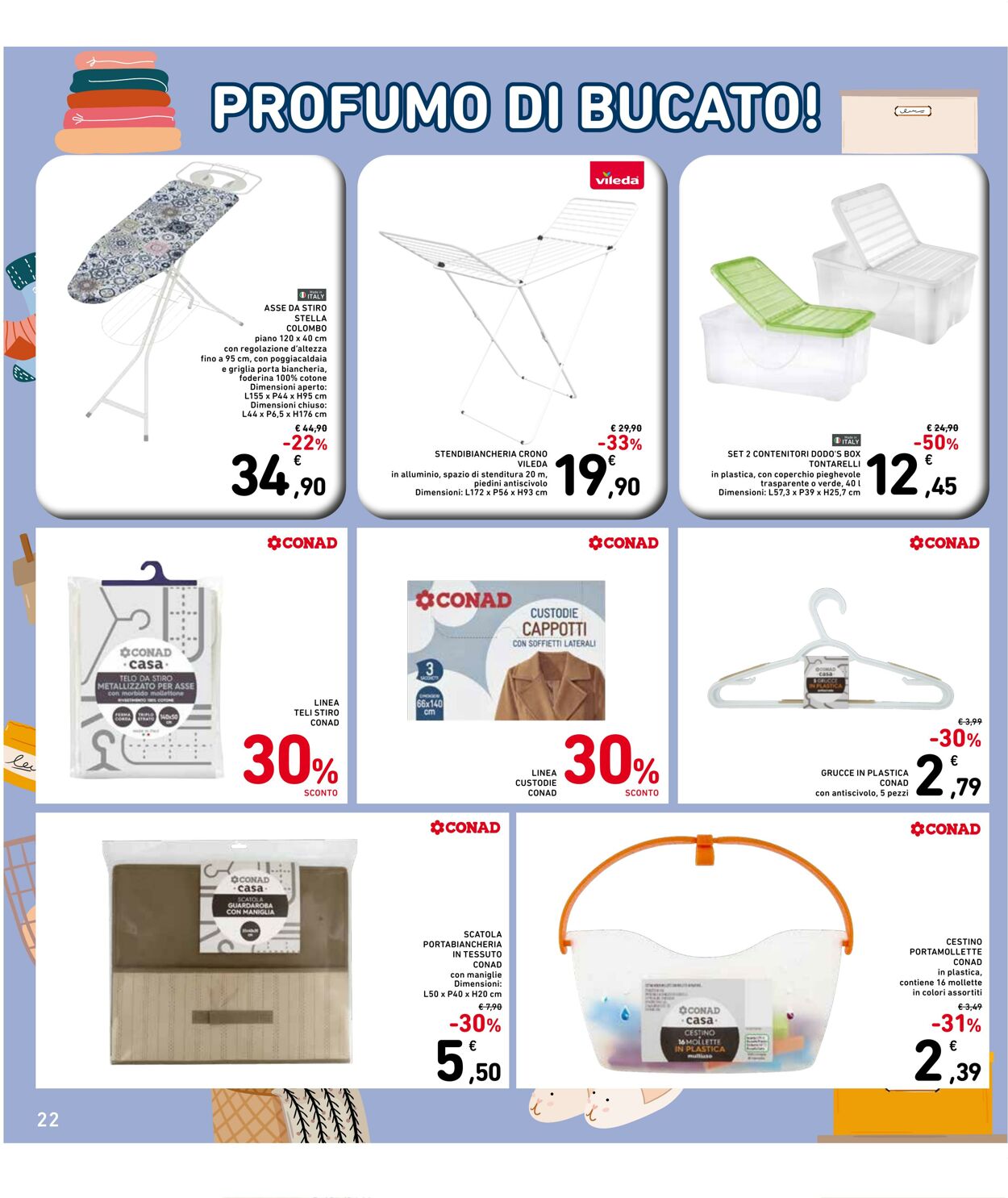 Volantino Conad 22.10.2024 - 04.11.2024