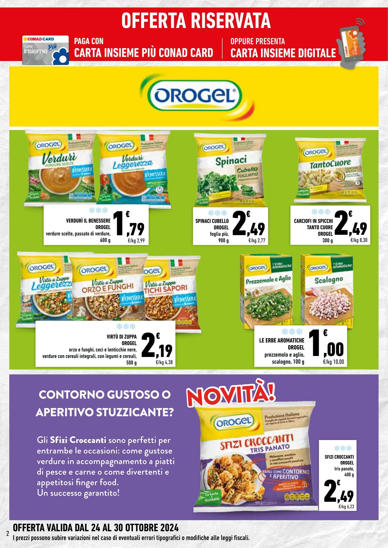 Volantino Conad 24.10.2024 - 30.10.2024