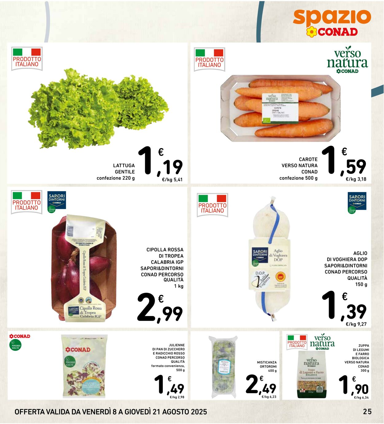 Volantino Conad 11.08.2025 - 11.08.2025