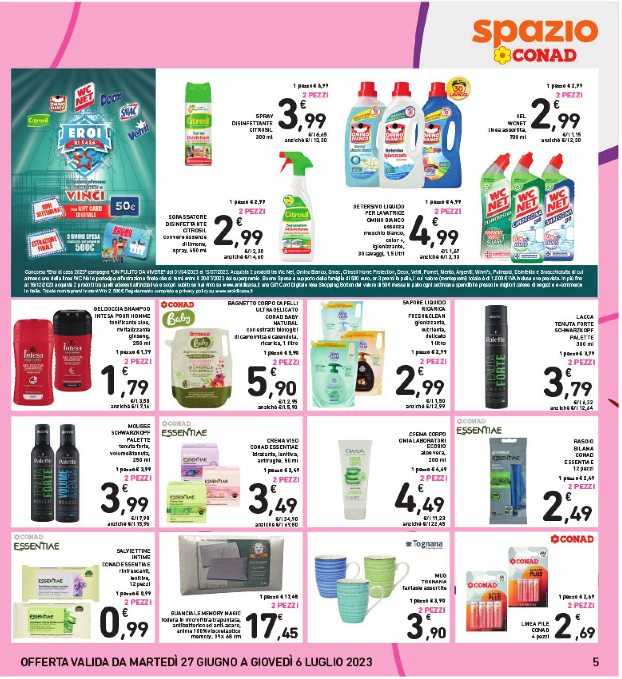 Volantino Conad 27.06.2023 - 06.07.2023