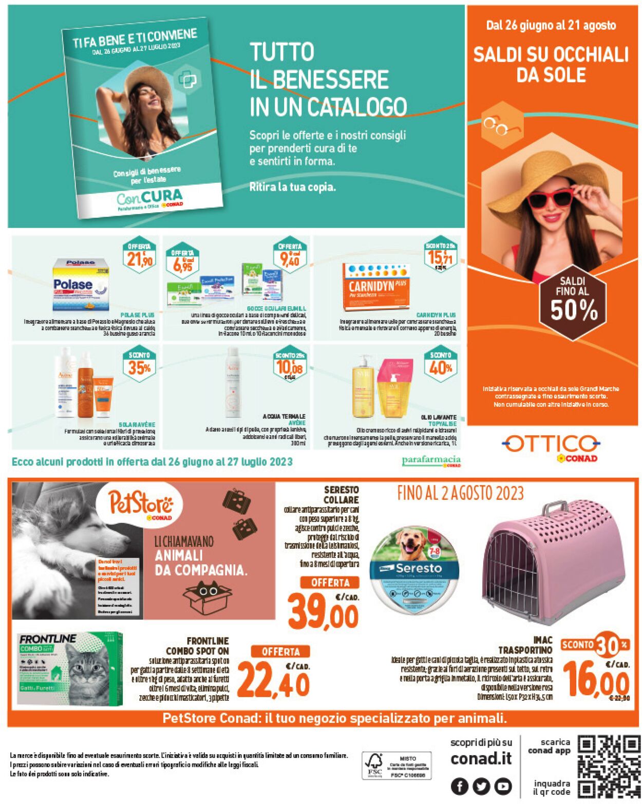 Volantino Conad 27.06.2023 - 06.07.2023