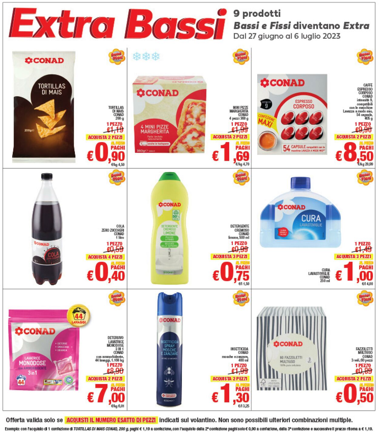 Volantino Conad 27.06.2023 - 06.07.2023