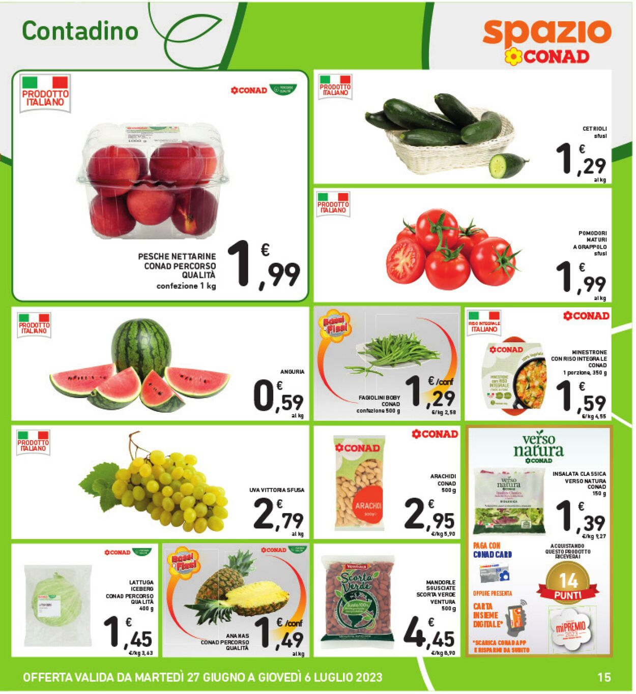 Volantino Conad 27.06.2023 - 06.07.2023