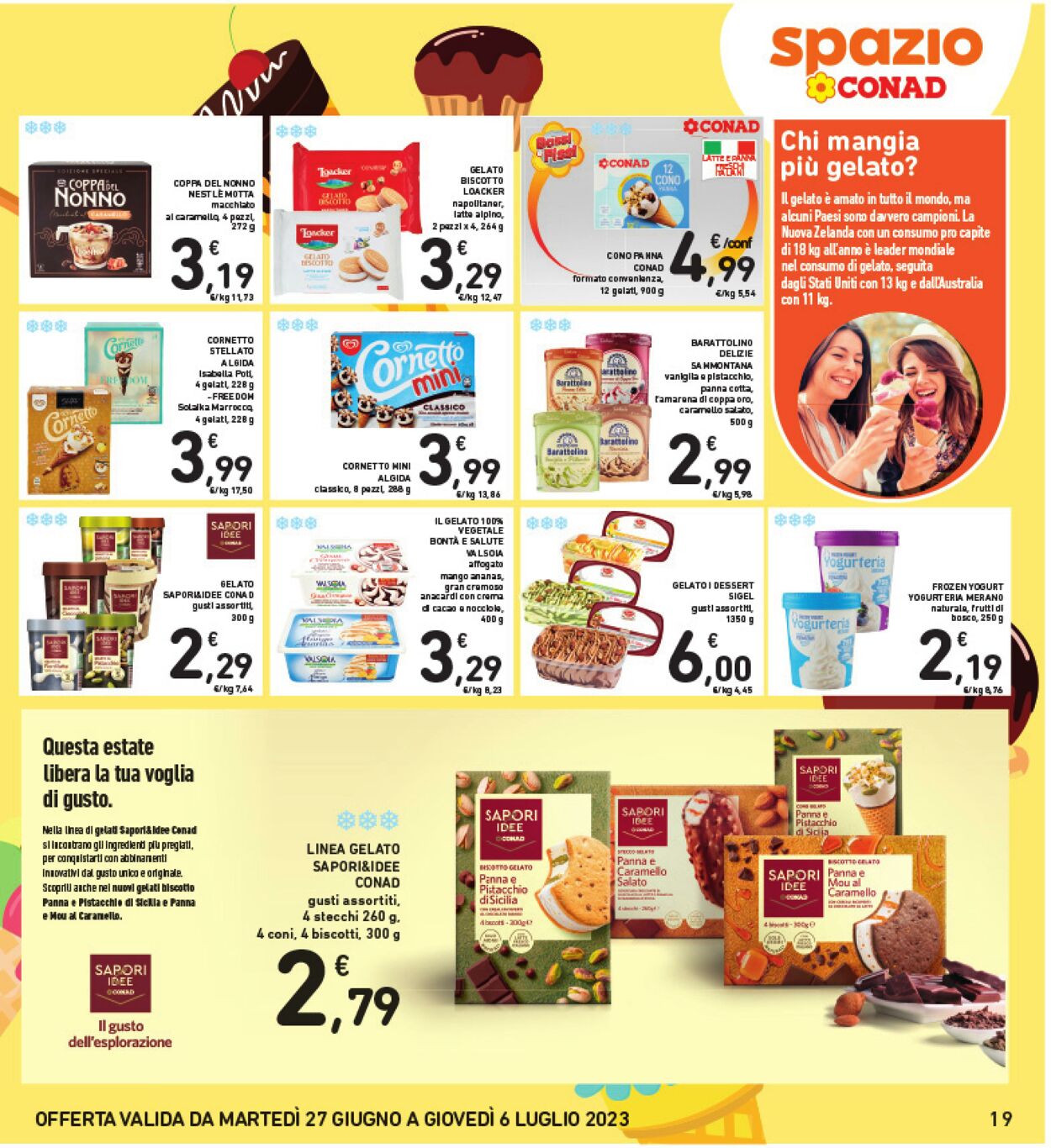 Volantino Conad 27.06.2023 - 06.07.2023