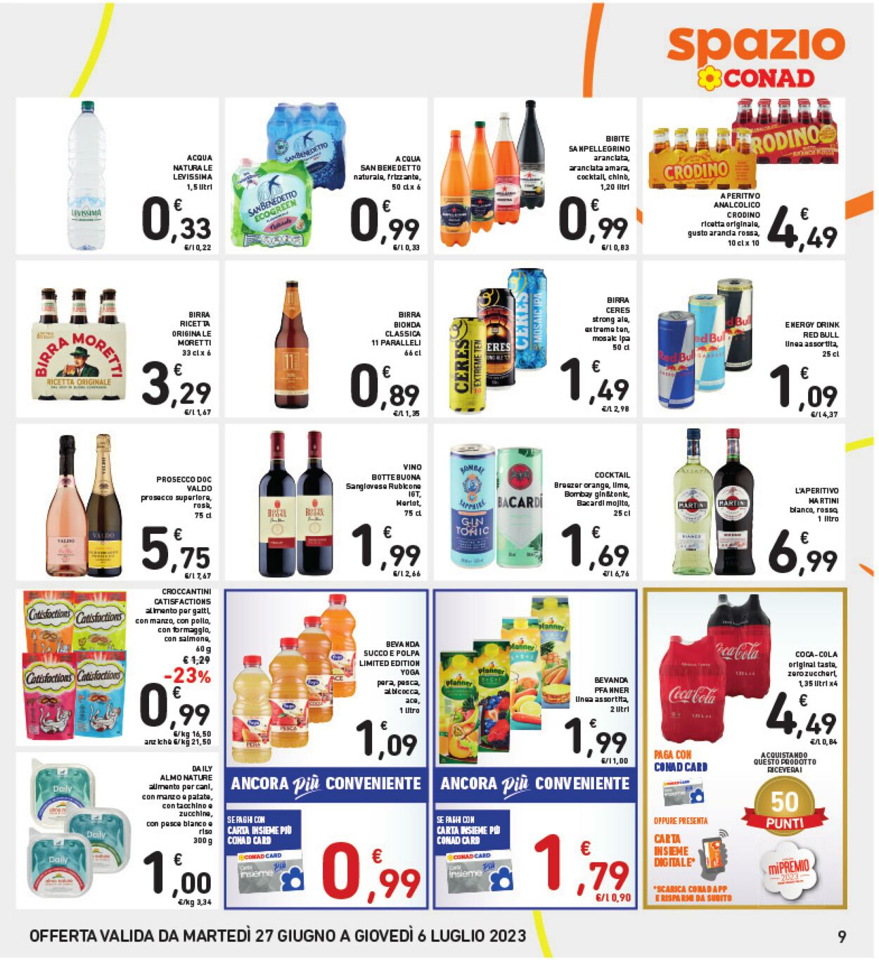 Volantino Conad 27.06.2023 - 06.07.2023