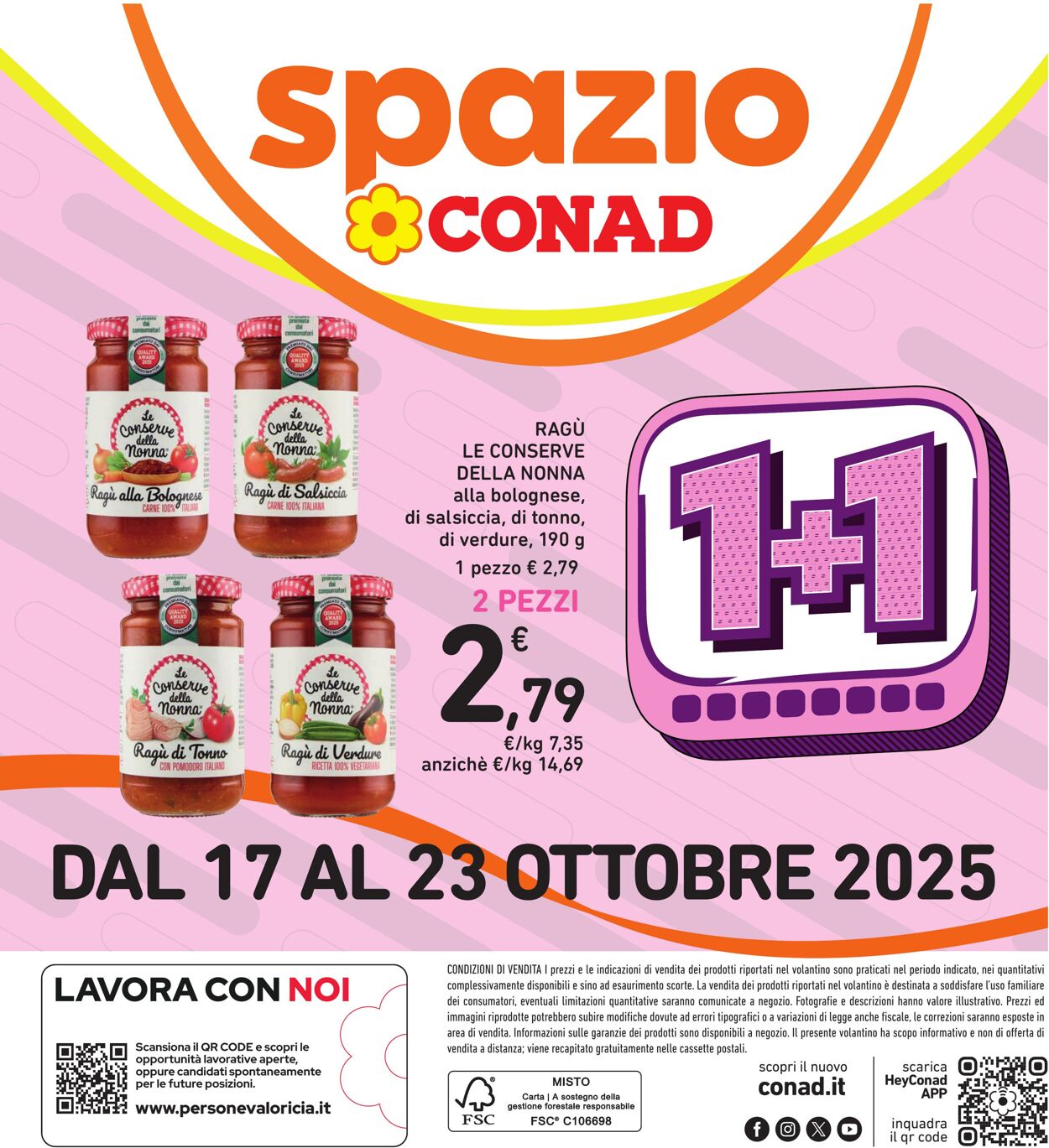 Volantino Conad 17.10.2025 - 17.10.2025