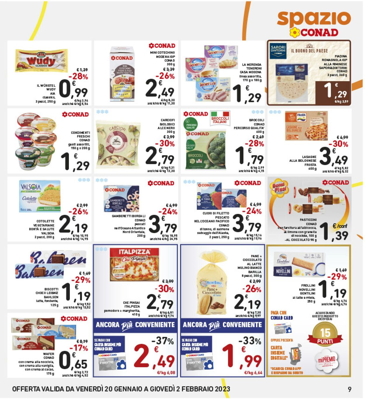 Volantino Conad 20.01.2023 - 02.02.2023