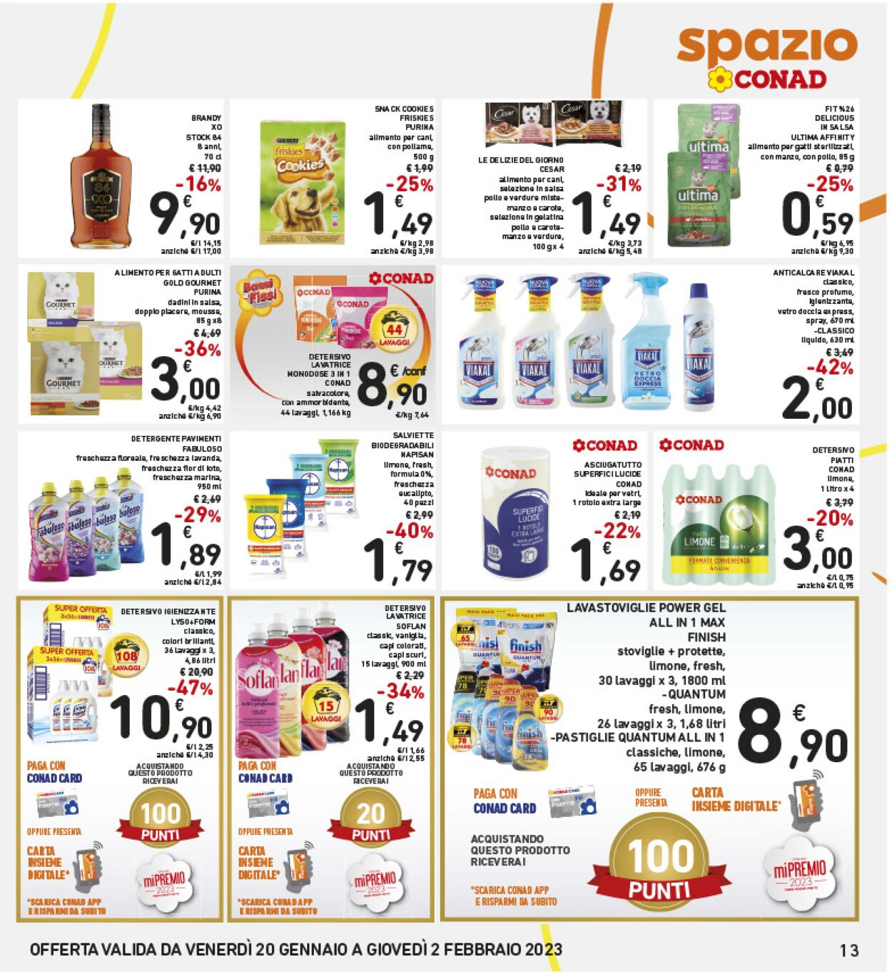 Volantino Conad 20.01.2023 - 02.02.2023