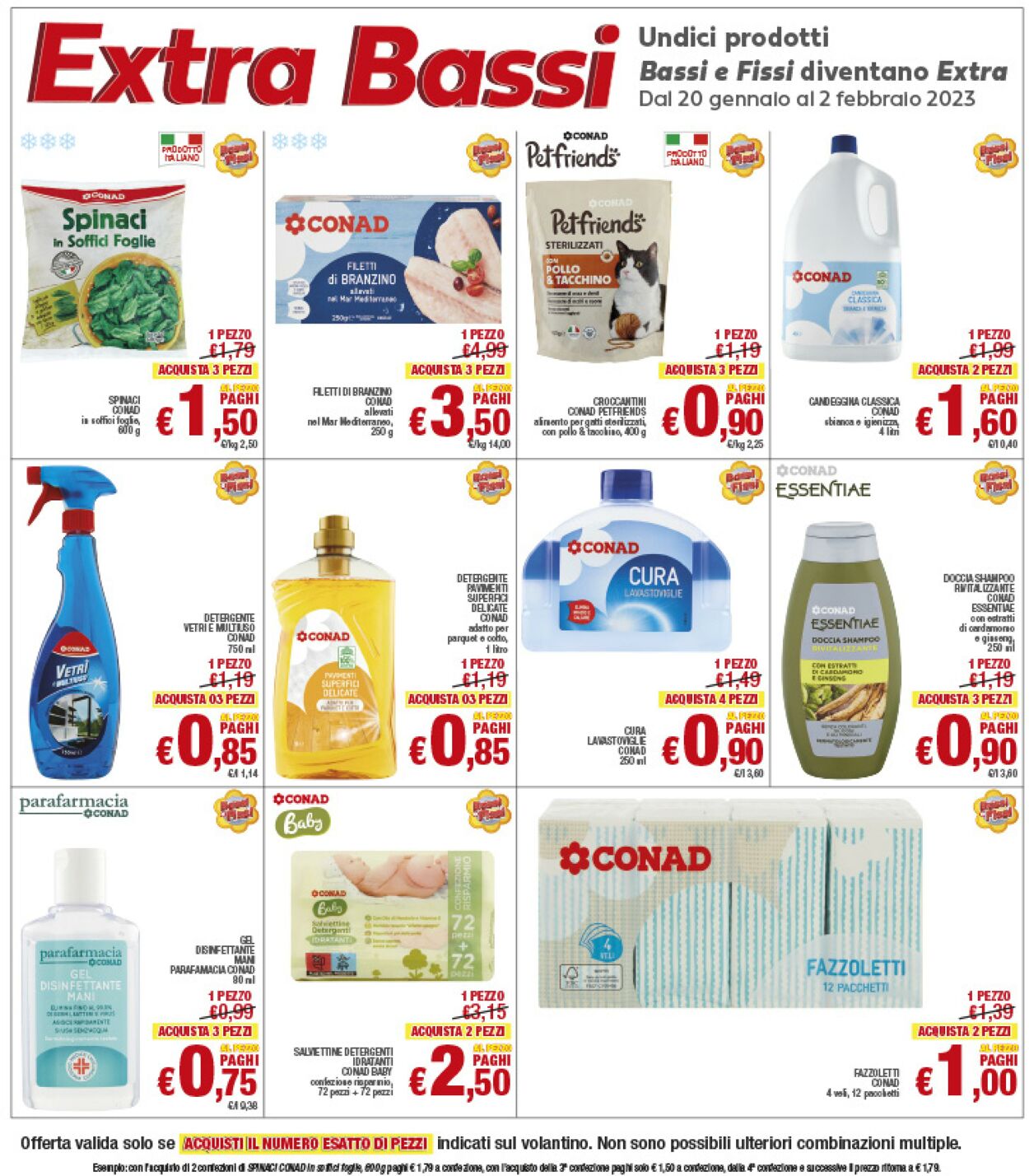 Volantino Conad 20.01.2023 - 02.02.2023