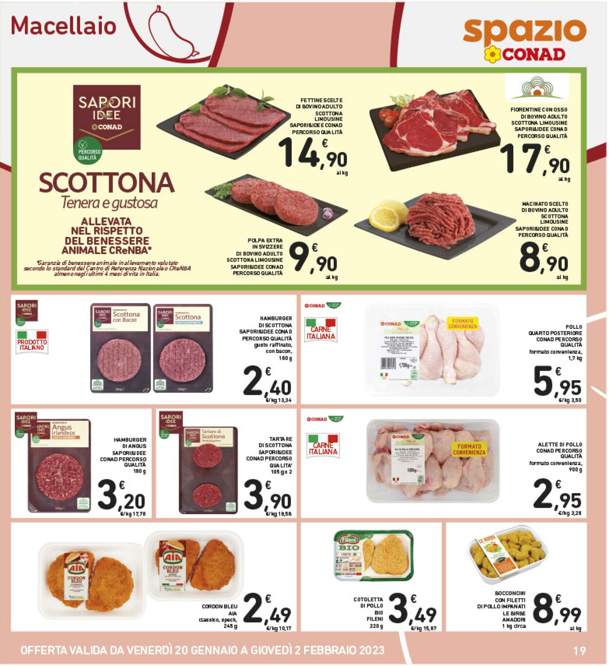 Volantino Conad 20.01.2023 - 02.02.2023