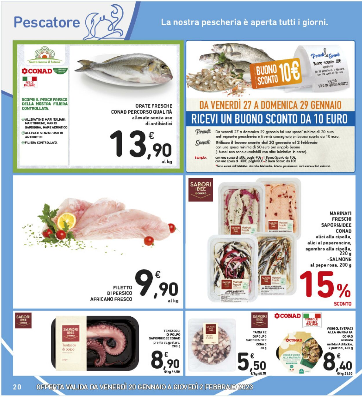 Volantino Conad 20.01.2023 - 02.02.2023