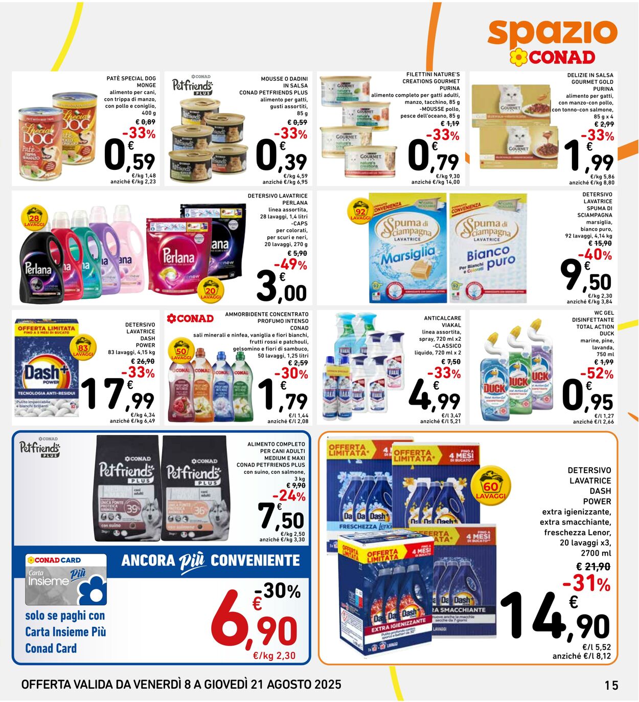 Volantino Conad 13.08.2025 - 13.08.2025