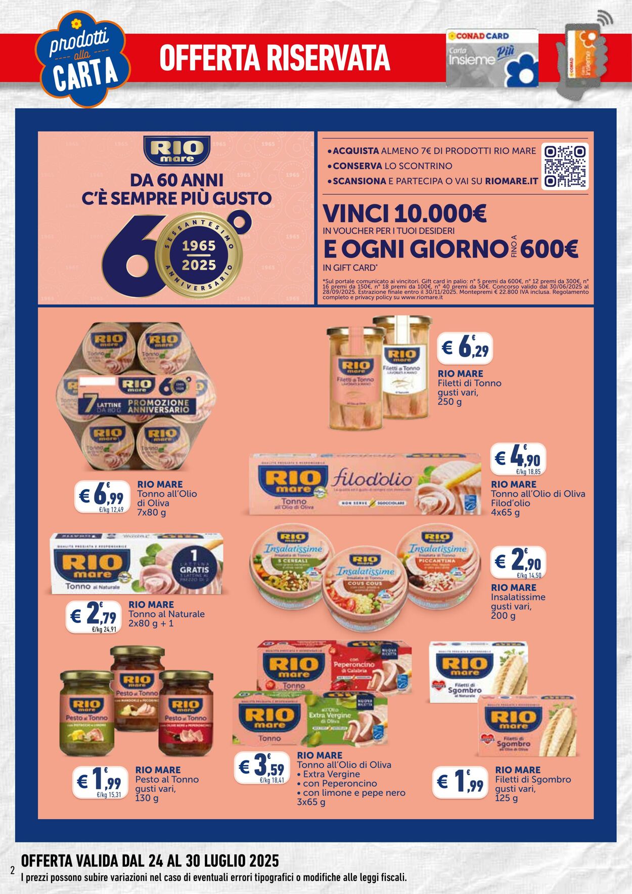 Volantino Conad 24.07.2025 - 24.07.2025