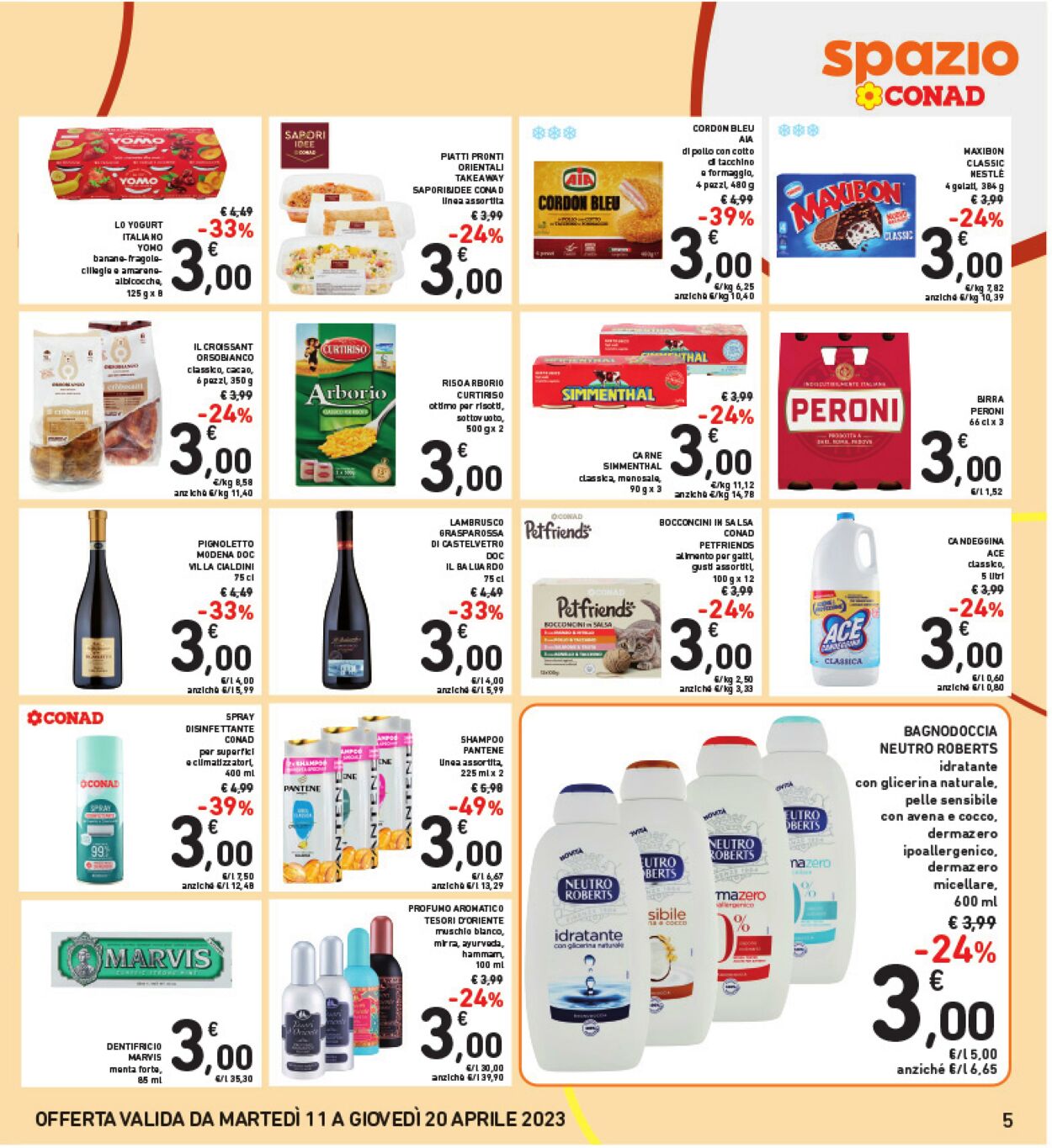 Volantino Conad 11.04.2023 - 20.04.2023