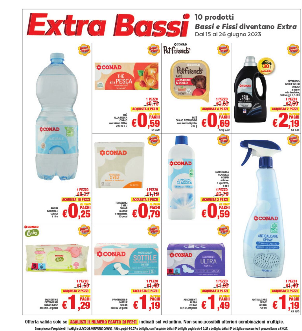 Volantino Conad 15.06.2023 - 26.06.2023