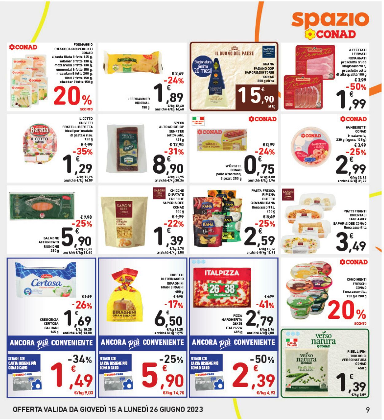 Volantino Conad 15.06.2023 - 26.06.2023