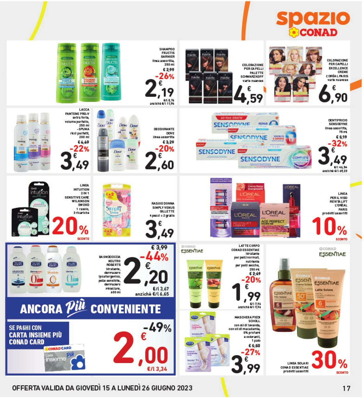 Volantino Conad 15.06.2023 - 26.06.2023