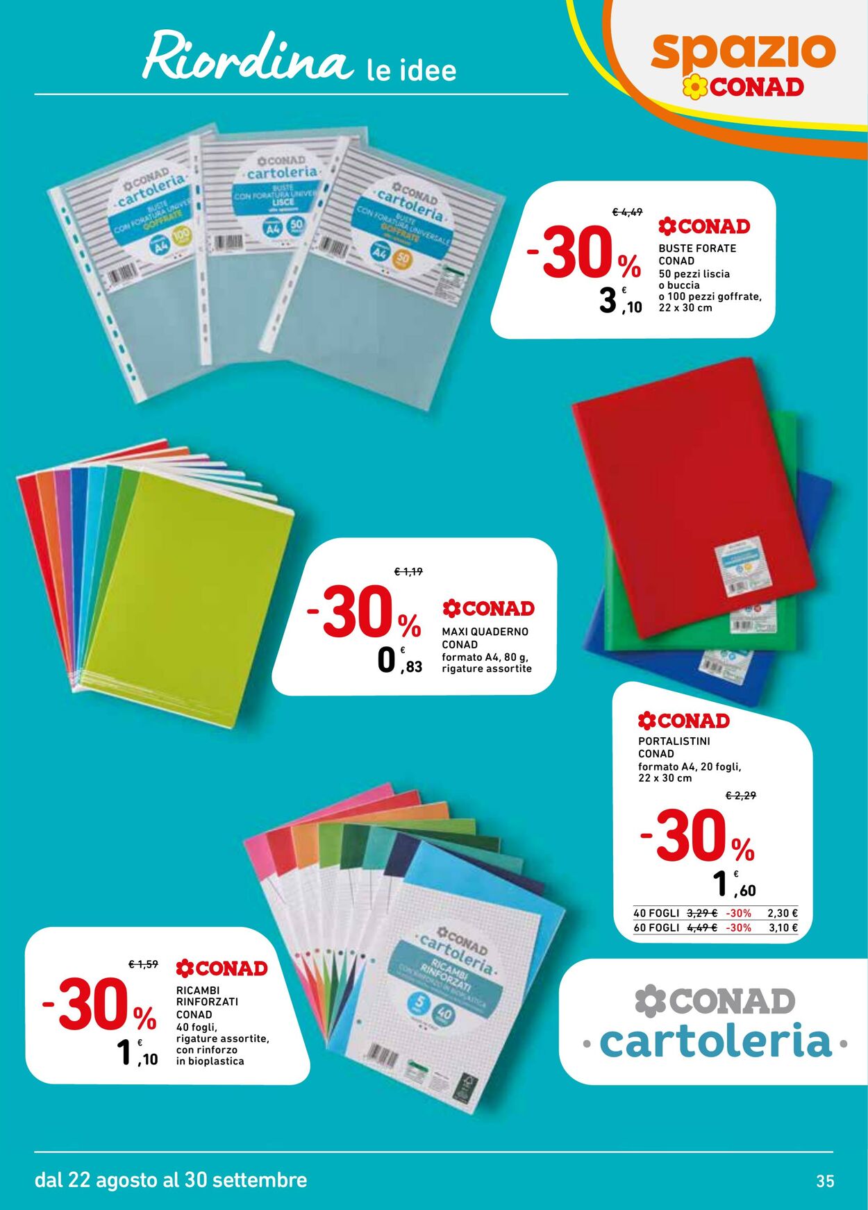 Volantino Conad 23.08.2025 - 23.08.2025