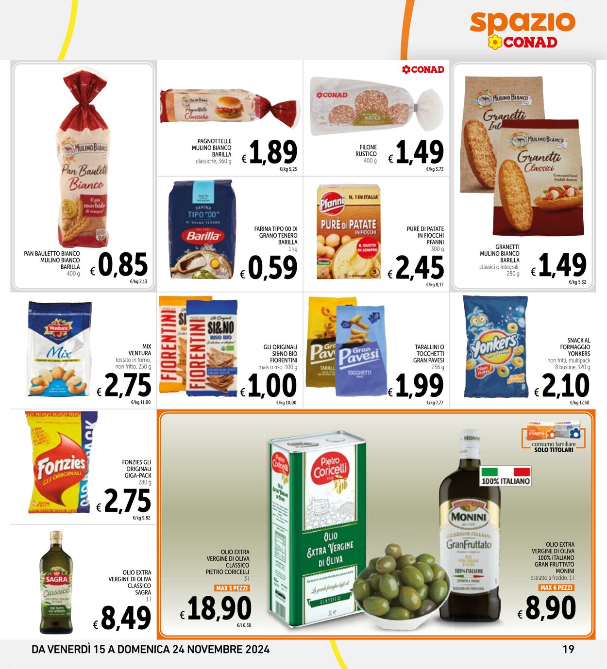 Volantino Conad 15.11.2024 - 24.11.2024