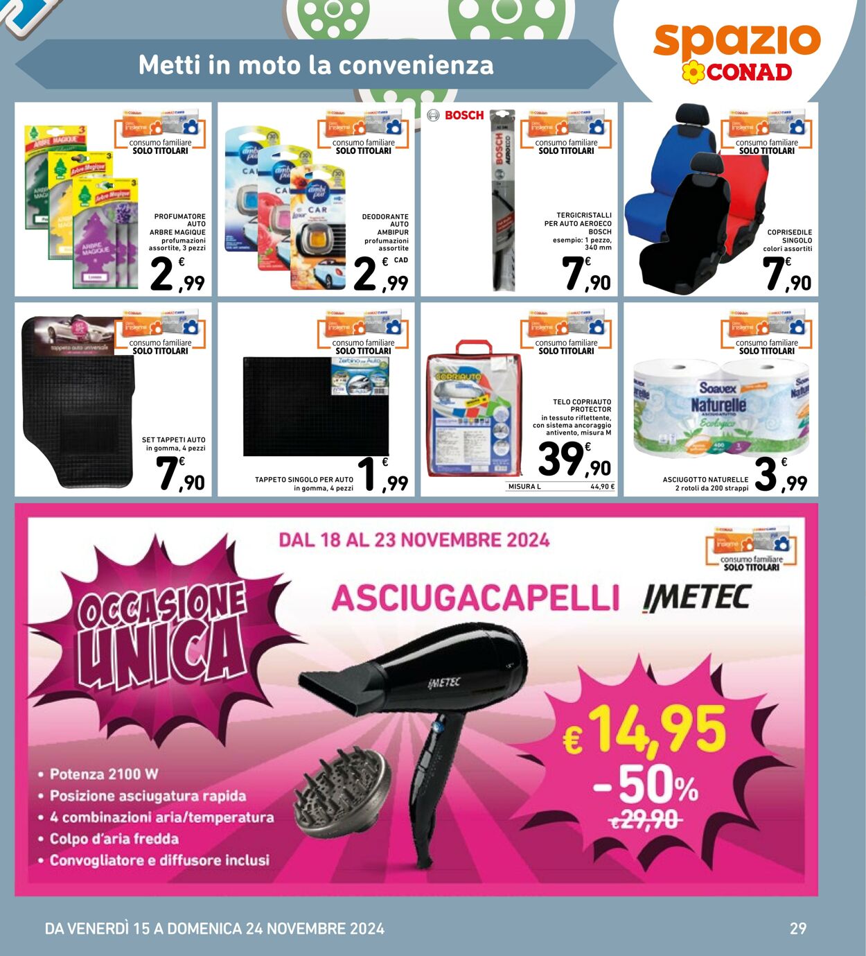 Volantino Conad 15.11.2024 - 24.11.2024