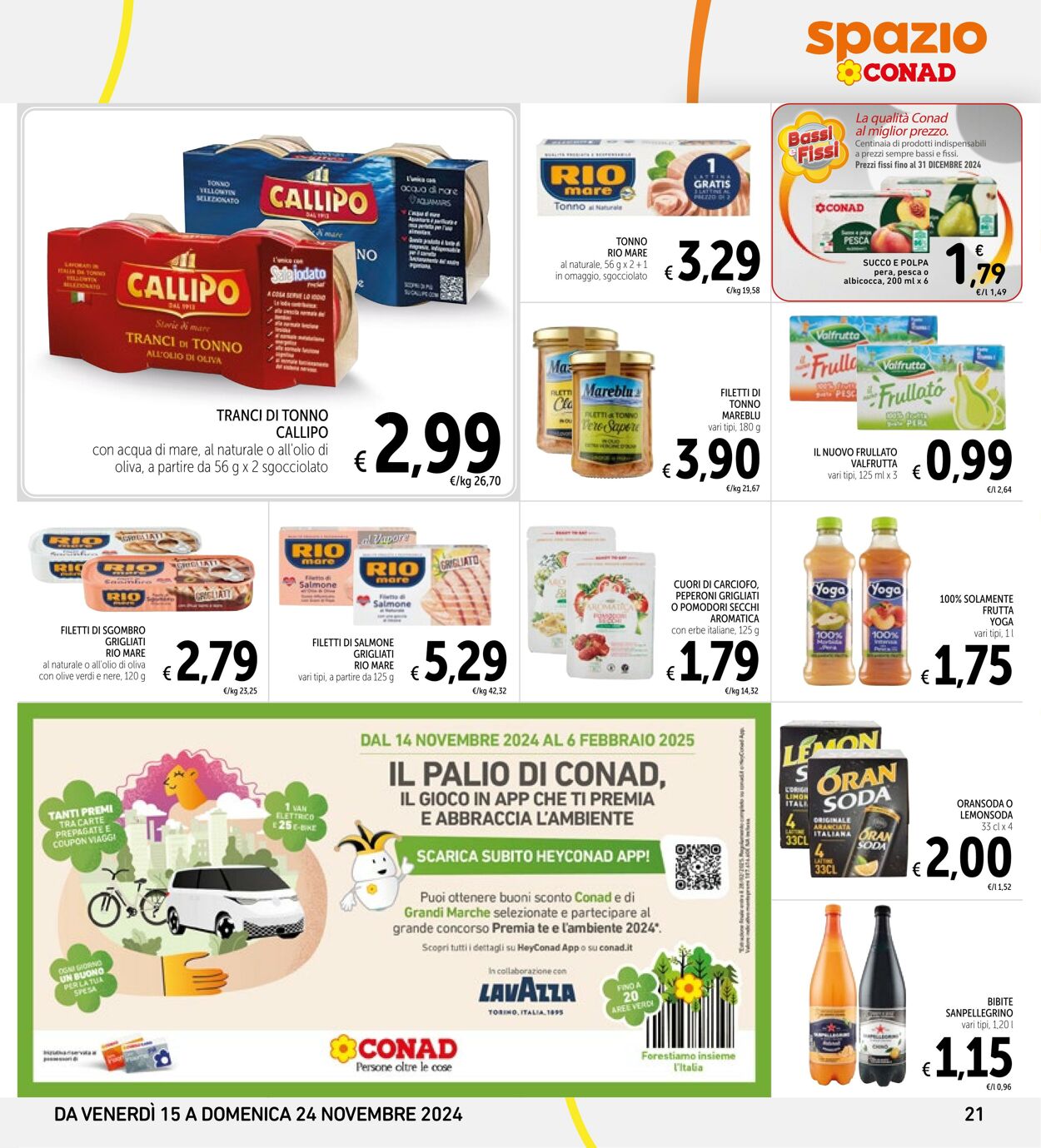 Volantino Conad 15.11.2024 - 24.11.2024