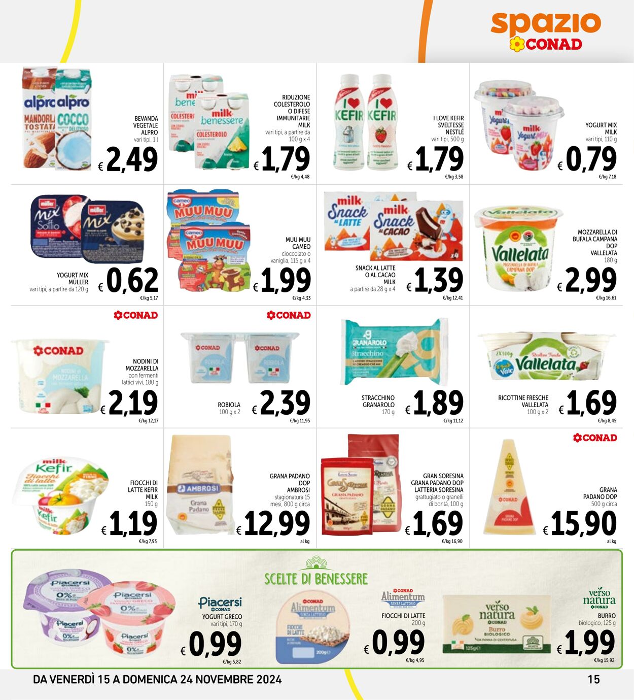 Volantino Conad 15.11.2024 - 24.11.2024