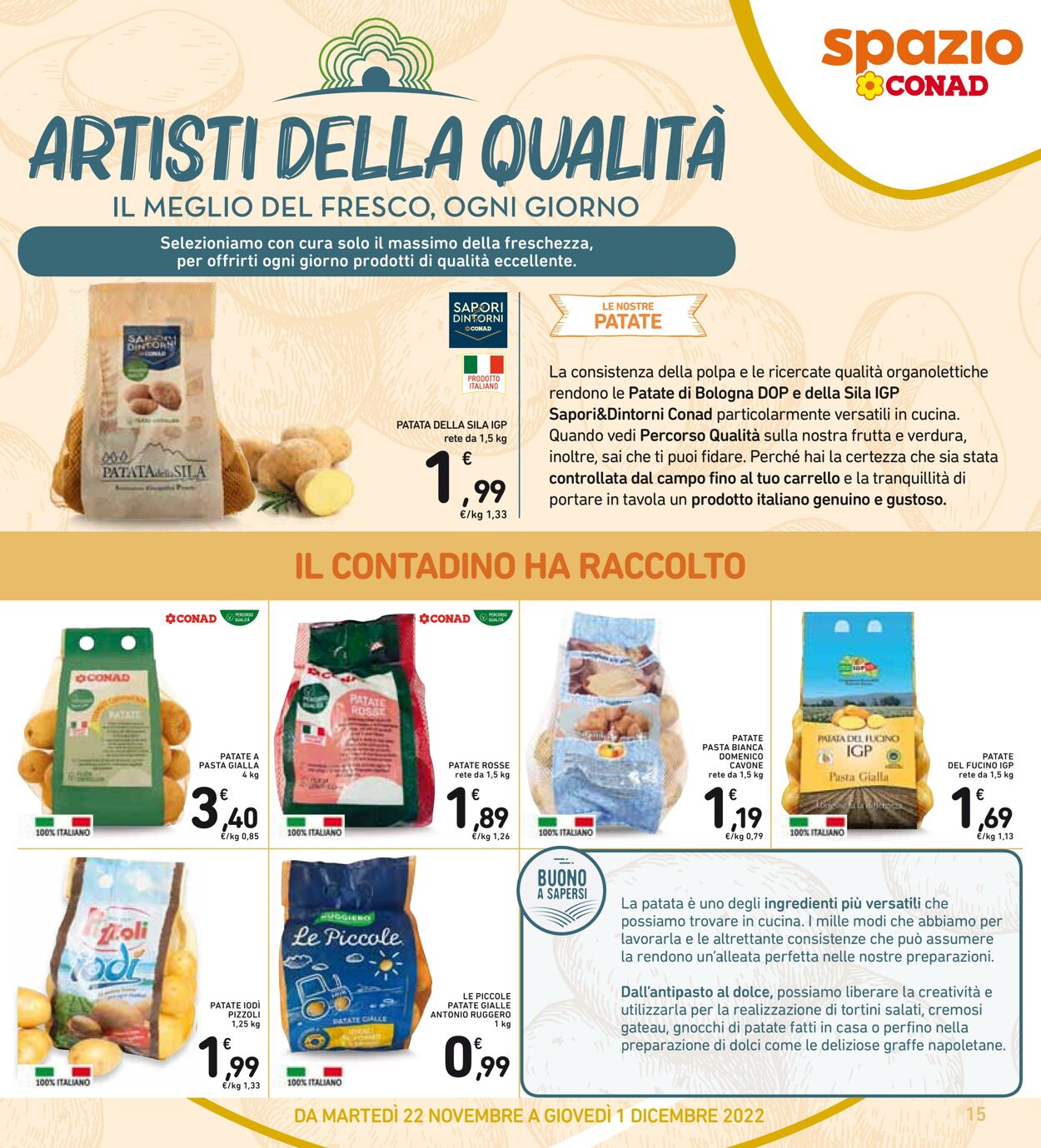 Volantino Conad 22.11.2022 - 01.12.2022