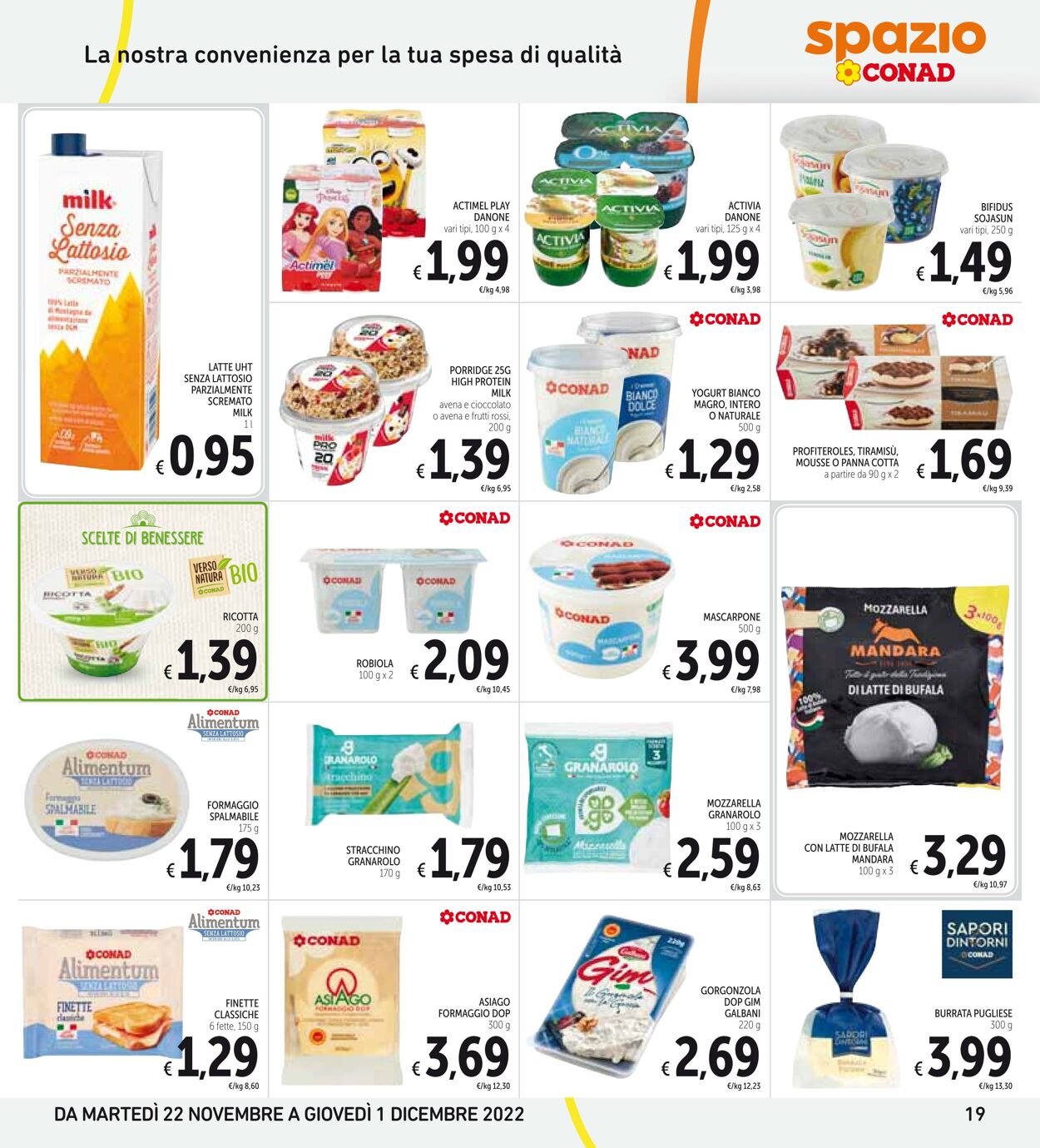 Volantino Conad 22.11.2022 - 01.12.2022