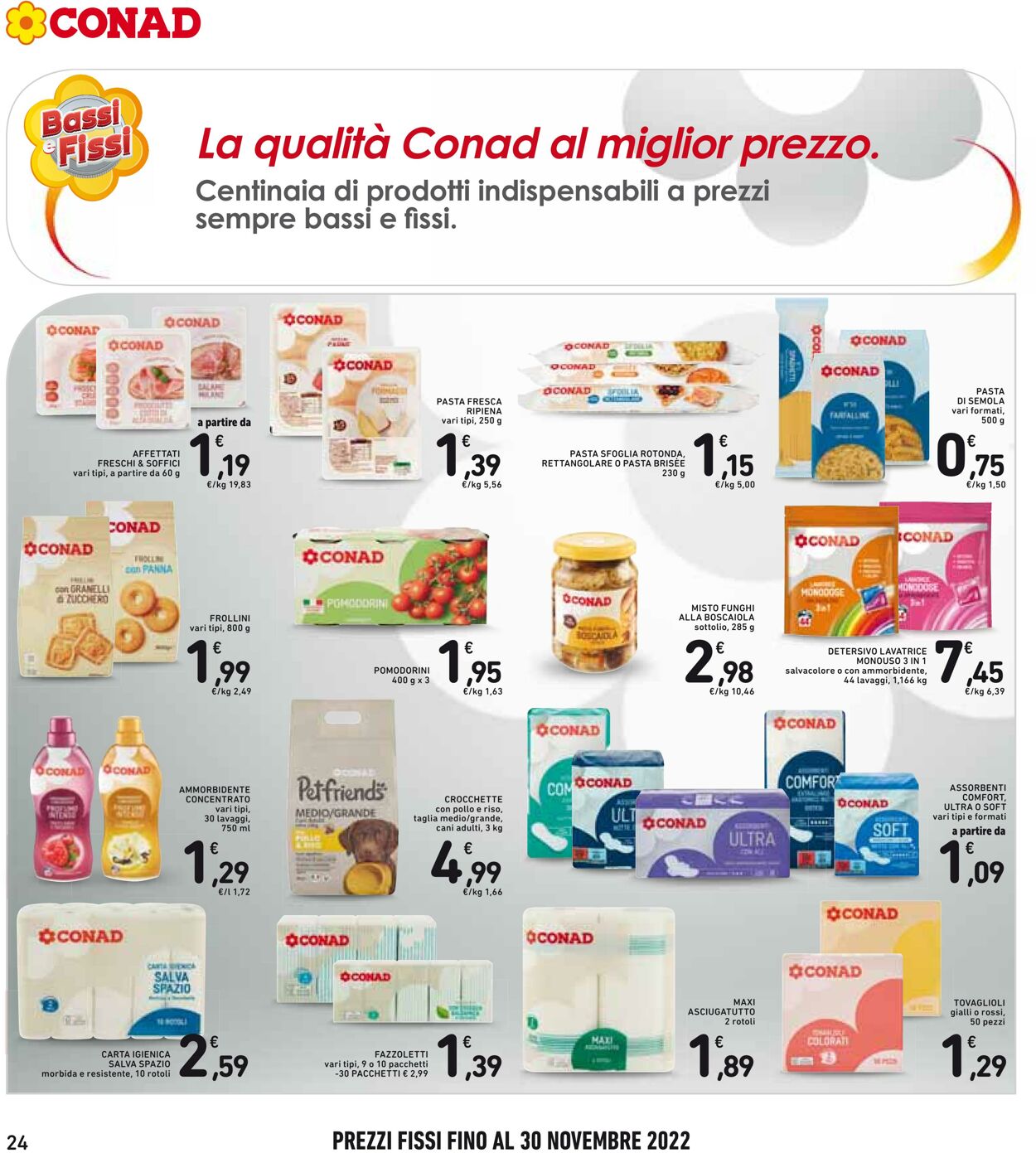 Volantino Conad 22.11.2022 - 01.12.2022