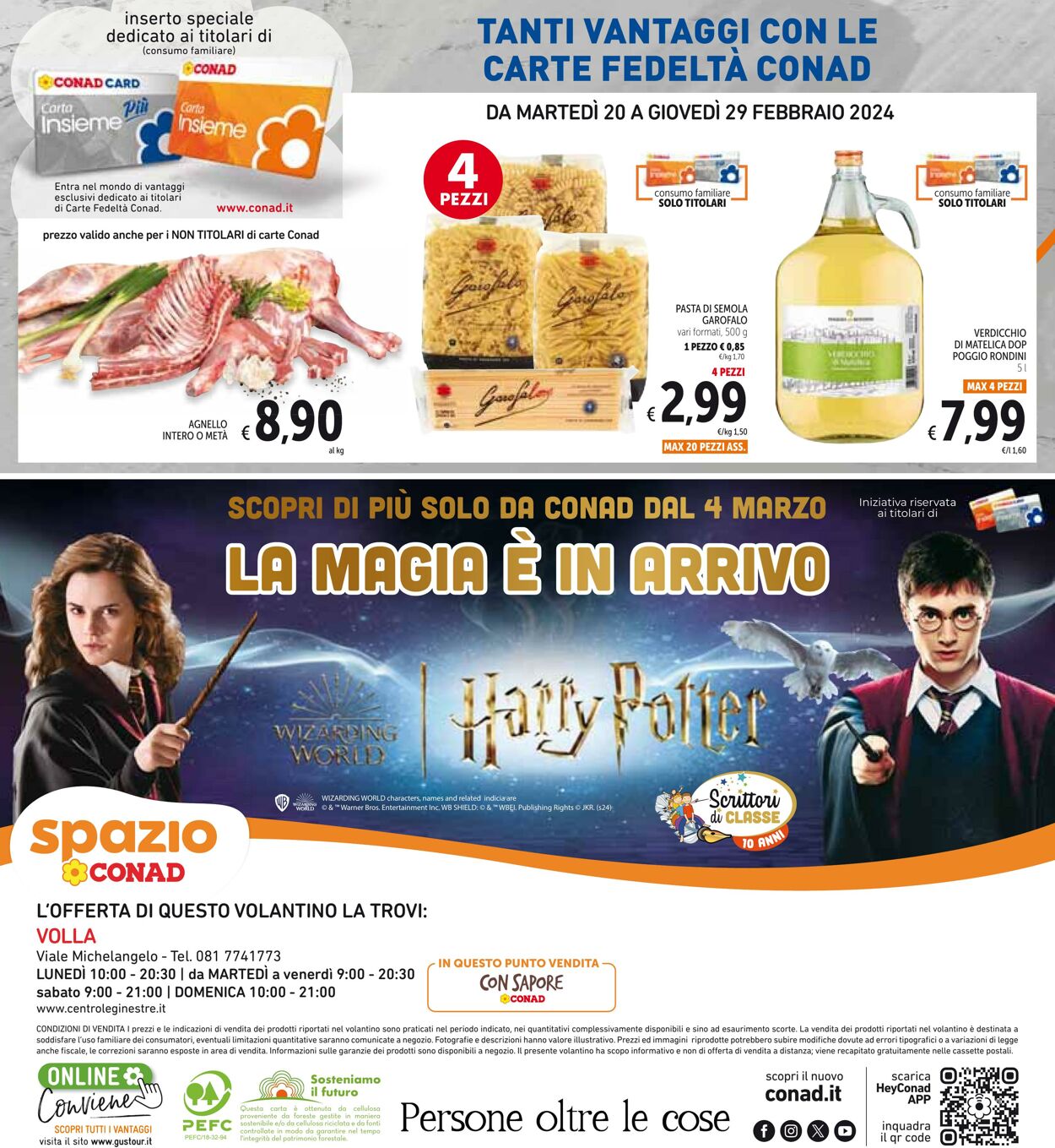 Volantino Conad 20.02.2024 - 29.02.2024