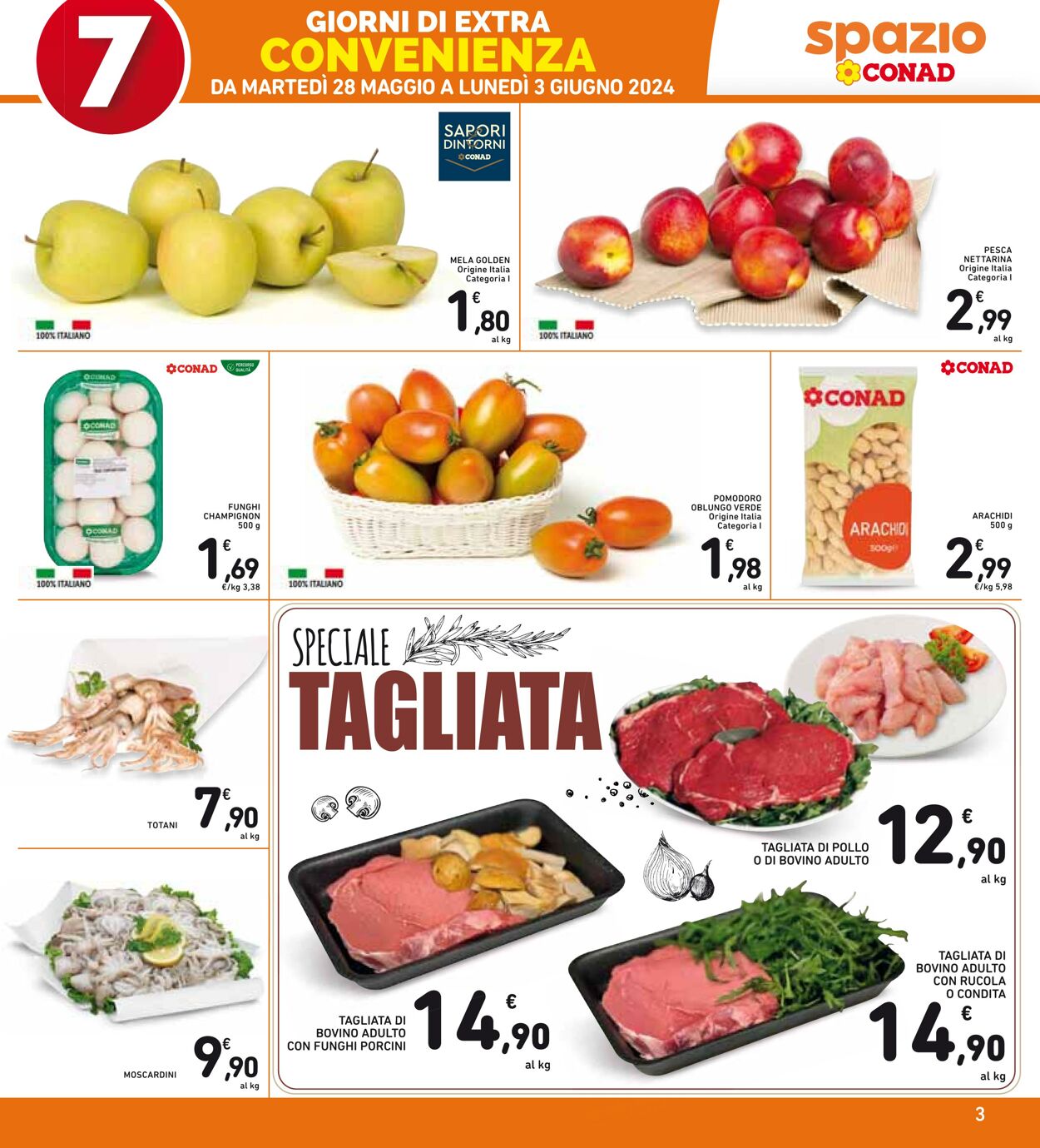 Volantino Conad 28.05.2024 - 03.06.2024