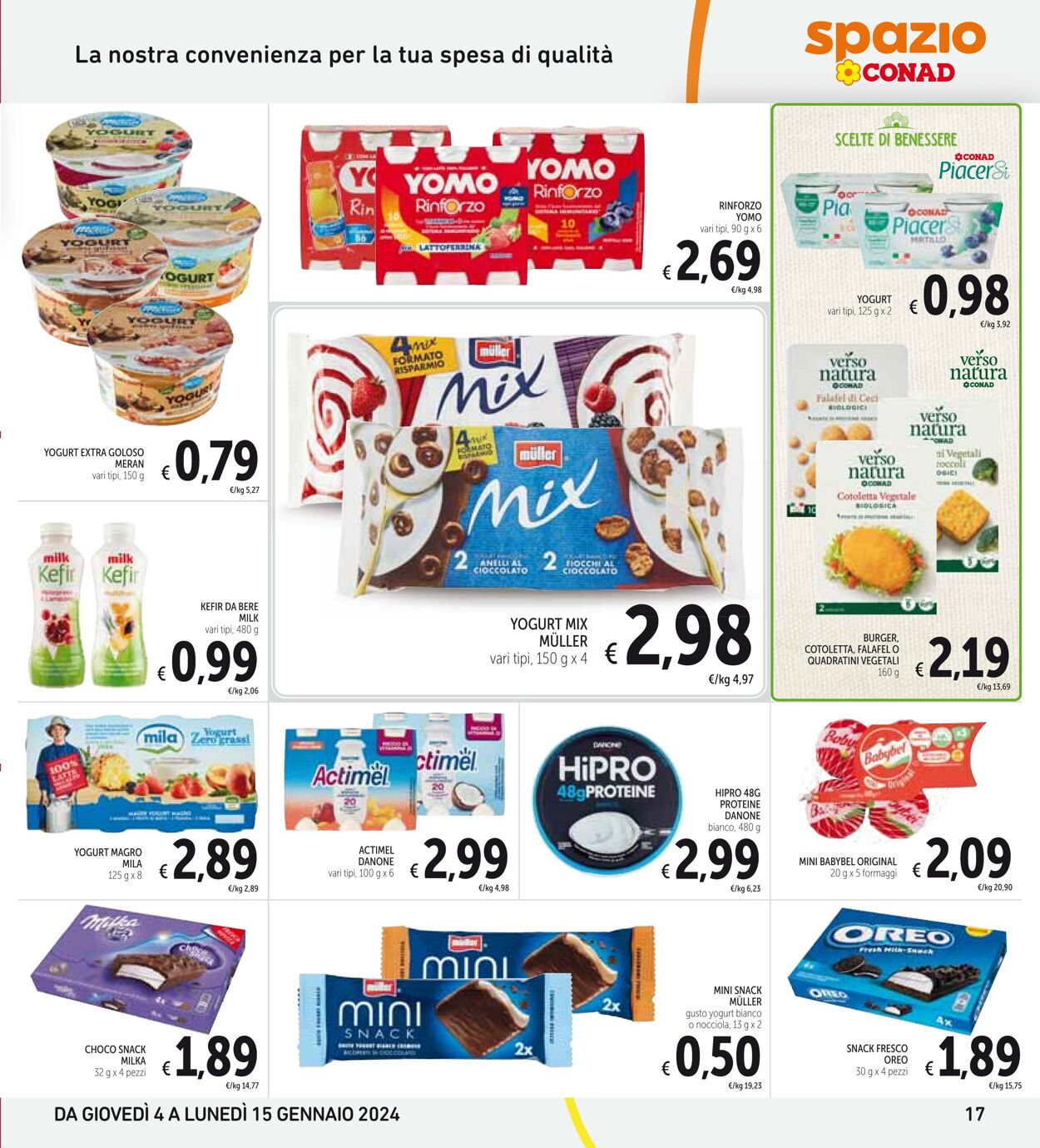 Volantino Conad 04.01.2024 - 15.01.2024