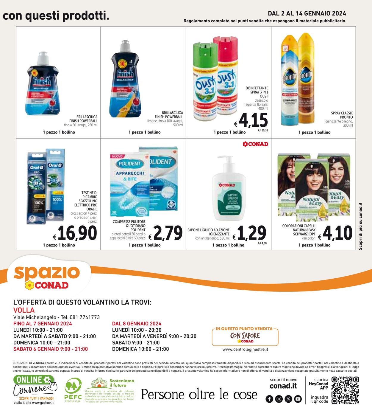 Volantino Conad 04.01.2024 - 15.01.2024