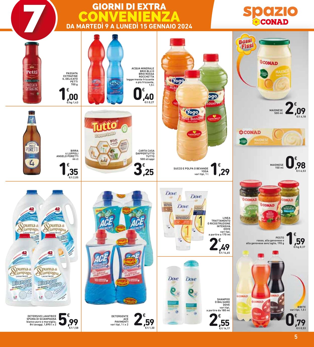 Volantino Conad 04.01.2024 - 15.01.2024