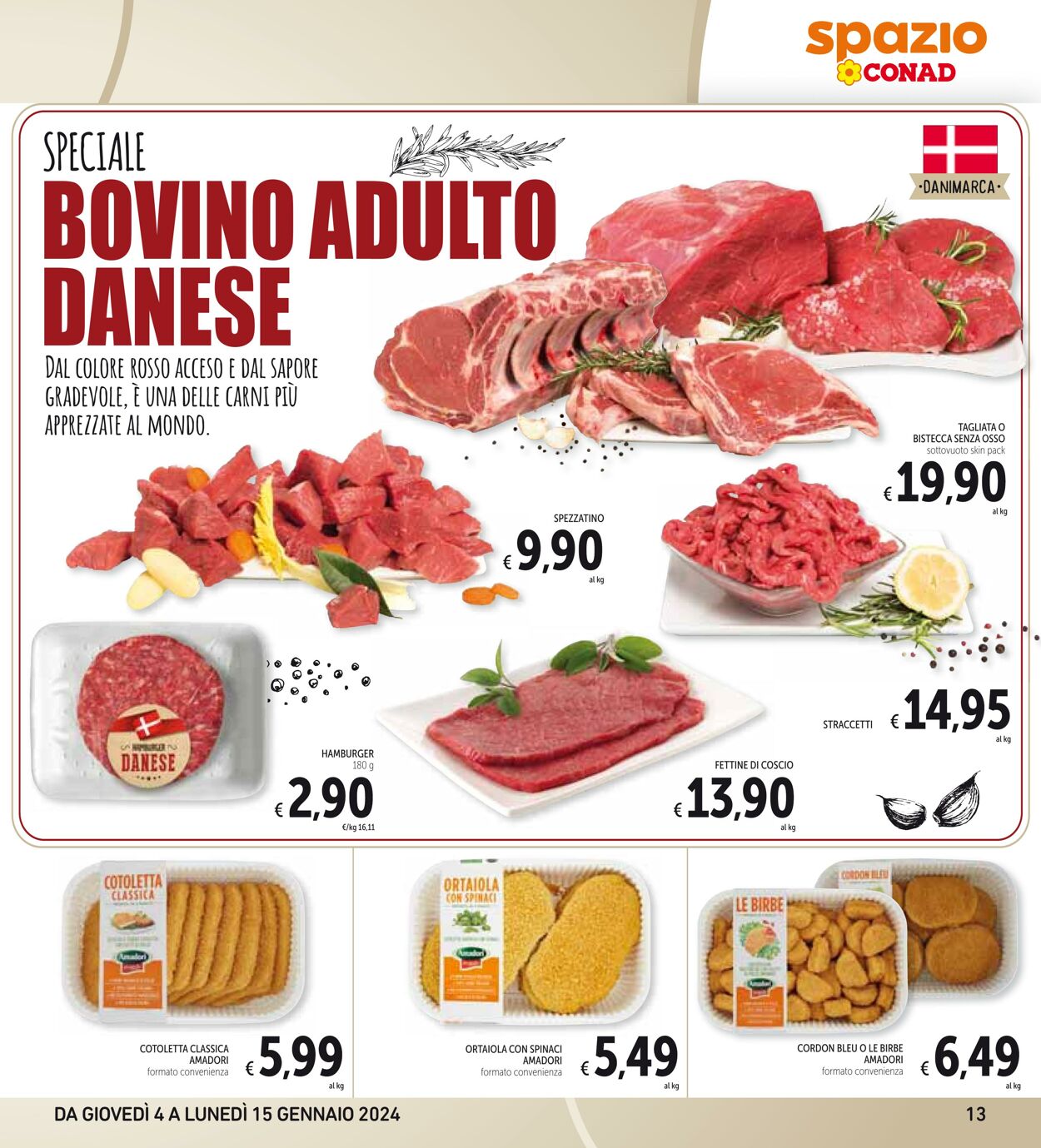 Volantino Conad 04.01.2024 - 15.01.2024