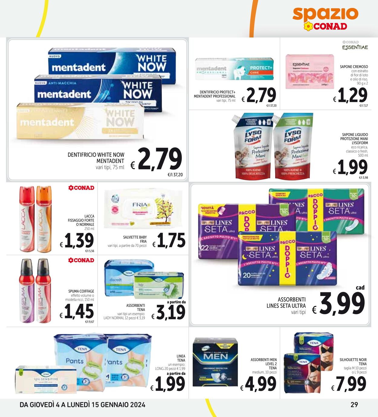 Volantino Conad 04.01.2024 - 15.01.2024