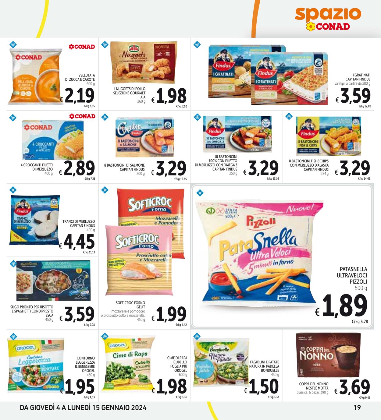 Volantino Conad 04.01.2024 - 15.01.2024